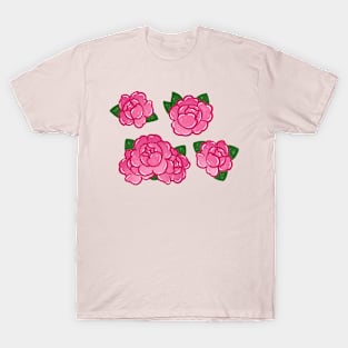 Pink Peonies T-Shirt